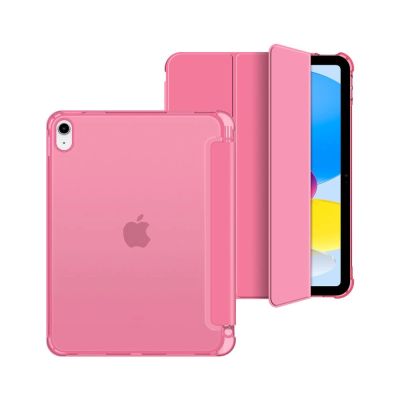 2. Tech-Protect SC Pen Hybrid Hülle für iPad 10 / 2022 – Pink – Transparent