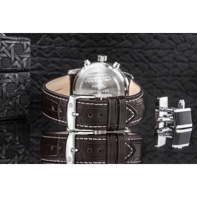6. Herrenuhr ZEPPELIN 100 Yahre 7680-1 + BOX