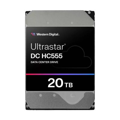 2. Western Digital Ultrastar DC HC555 WUH722020CL5204 HDD-Serverlaufwerk (20 TB; 3,5"; SAS)