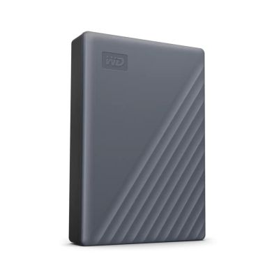 2. WD My Passport 4 TB 2,5" Graue externe Festplatte
