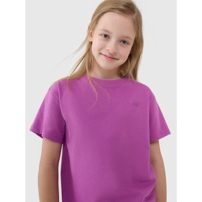 2. T-Shirt 4F Jr 4FJWSS25TTSHF2326-50S