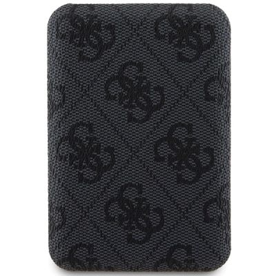 2. Guess Induction Powerbank 15W GUPB5FP4EMGK 5000mAh schwarz/schwarz 4G Leder Metall Logo MagSafe