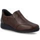 Rieker 47259-27 bequeme braune Damen-Lederschuhe