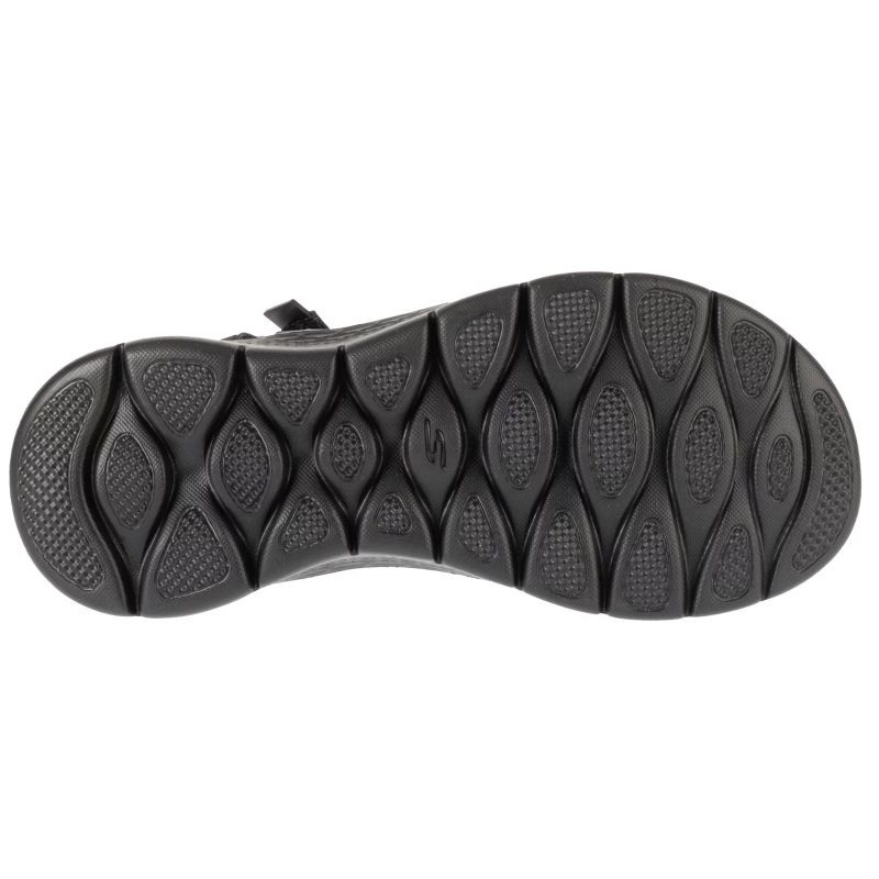 4. Skechers Go Walk Flex Sandale - Sublime 141451-BBK Schwarz 37