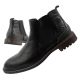 Wrangler Randy Herren Schuhe Chelsea Boots elegant modisch Slip-On Schwarz