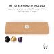 6. Krups Nespresso Inissia XN1005 Kapselkaffeemaschine (1260W; rot)