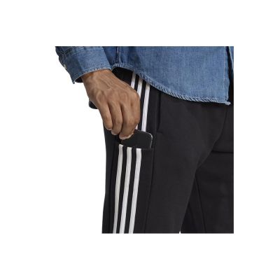 4. adidas Essentials French Terry Tapered Cuff 3-Streifen M HA4337 Hose