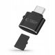 Tech-Protect UltraBoost Adapter microSD-Kartenleser mit USB-C - Schwarz