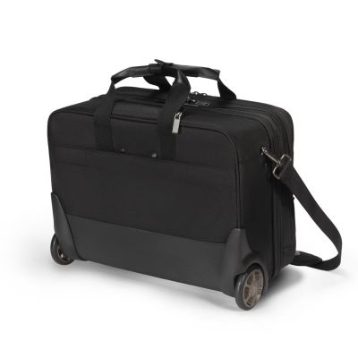 DICOTA D3250901 Laptoptasche 40,6 cm (16") im Kofferstil mit Füßen, Schwarz