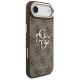 4. Guess 4G Big 4G Classic Logo Hülle für iPhone Air – Braun und Gold