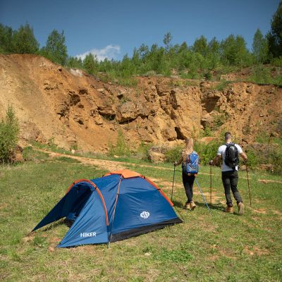 47. Nordic Walking Stöcke Nils Extreme NW607 blau