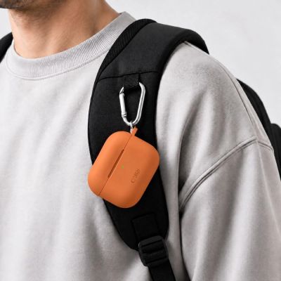 14. Tech-Protect Silikon-Hakenhülle für AirPods Pro - Orange