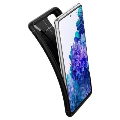 14. Spigen Rugged Armor Hülle für Samsung Galaxy S20 FE – Mattschwarz