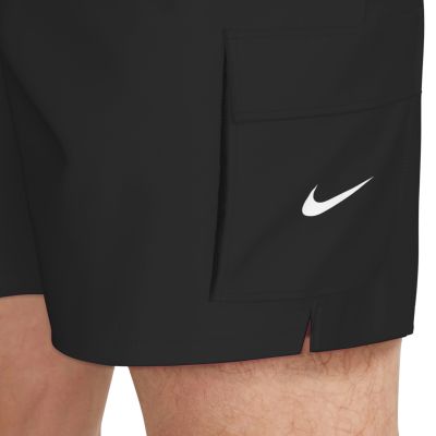 4. Nike Voyage Solid Essenti Badeshorts für Herren, Schwarz NESSG454 001