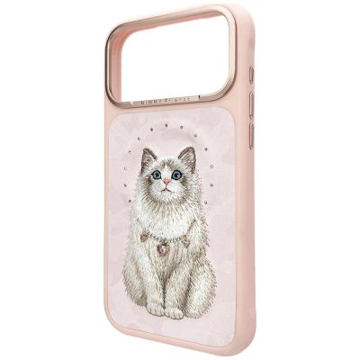 2. Nimmy Lucky Fashion Cat MagSafe Hülle für iPhone 17 Pro Max – pink