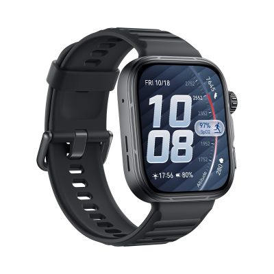 6. Huawei WATCH Fit 5 Pro 4,88 cm (1,92") AMOLED-Display, 44,5 mm Durchmesser, Digitalanzeige, 480 x 408 Pixel Touchscreen, Schwarz, GPS