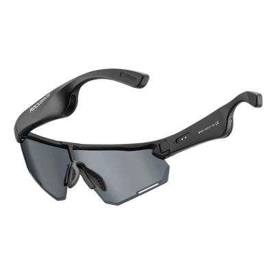 4. Rockbros SP-251 Polarisierte Fahrradbrille mit Bluetooth-Audio-Kit – Schwarz