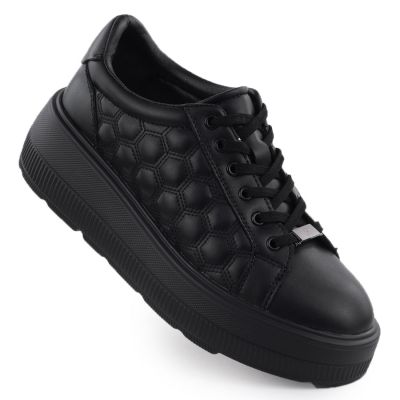 Filippo W DP7285 PAW639A gesteppte Plateauschuhe