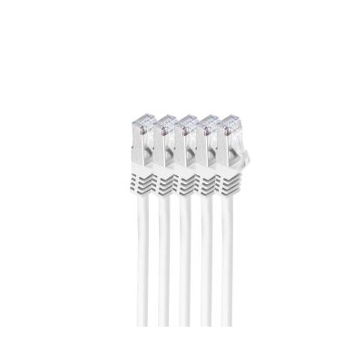 2. shiverpeaks BS75515-W-SET5 Netzwerkkabel Weiß 5m Cat7 S/FTP (S-STP) Rund