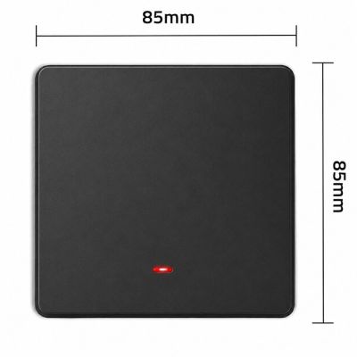 13. QOLTEC LICHT-EIN/AUS-SCHALTER | 1-KANAL | WLAN | TIMER | TUYA | SCHWARZ