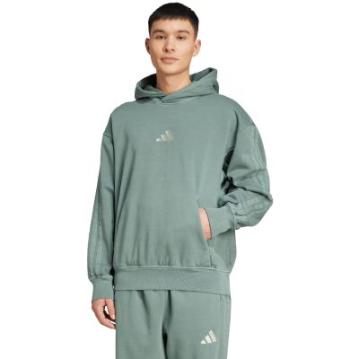 7. Herren-Sweatshirt adidas A SZN W FL HD grün JL6538