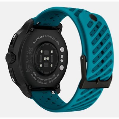 3. Suunto Race 2 Wave Blue 3,81 cm (1,5") AMOLED 49 mm Digital 466 x 466 px Touchscreen Schwarz GPS