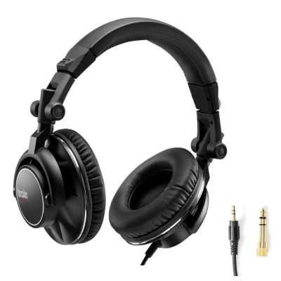 2. Hercules HDP DJ60 Kabelgebundener Kopfbügel-Kopfhörer Musik Schwarz