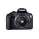 4. Canon EOS 2000D BK 18-55 IS II EU26 SLR-Kamera-Kit (24,1 MP CMOS, 6000 x 4000 px, Schwarz)