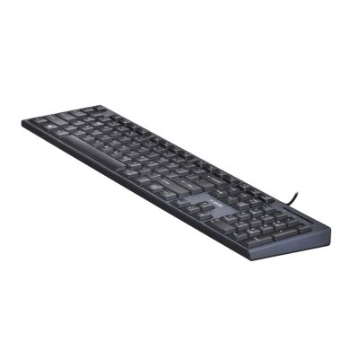 4. IBOX IKMS606 Tastatur- und Mausset (USB 2.0; (US); schwarz; optisch; 800 DPI)