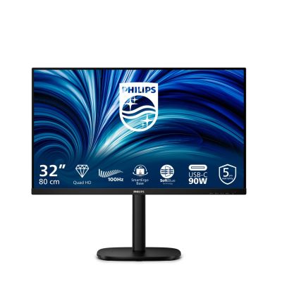 60. Philips Monitor 80,0 cm (31,5") 32B2U3601 16:9 HDMI+DP+USB-C