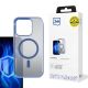 14. 3mk Frosty MagCase Blue Hülle für Apple iPhone 16 Pro Max – transparent