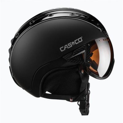 15. CASCO SP-2 Carbonic Vis Helm schwarz M 55-57
