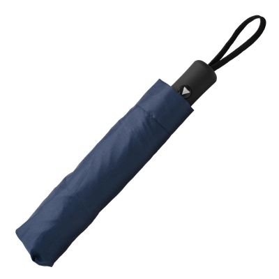 5. Kurzer halbautomatischer Regenschirm, marineblau, SEMI LINE