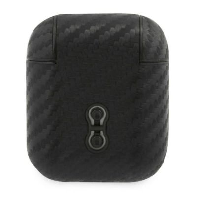 2. BMW PU Carbon M Collection Schutzhülle für AirPods 1/2 - Schwarz