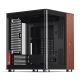 8. Jonsbo TK-0 PC-Gehäuse, Mini-Tower, Mini-ITX, gehärtetes Glas, Holz – schwarz