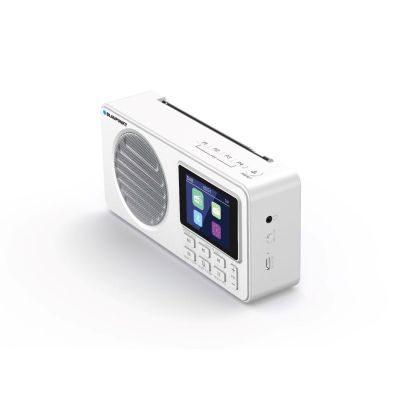 5. BLAUPUNKT DAB DR6WH tragbares Radio, weiß