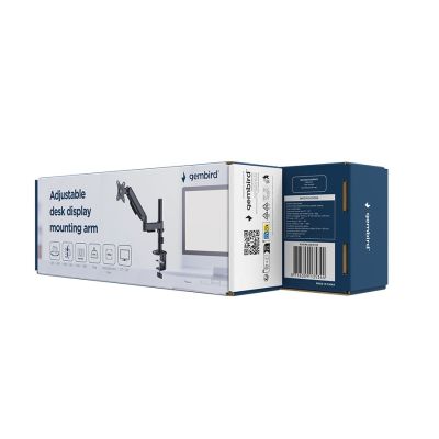 5. GEMBIRD Verstellbarer Schreibtischarm/Monitorhalter 17-32 Tragkraft bis zu 9 kg