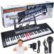2. SUPRIMO 6136L – Keyboard mit Mikrofon zum Erlernen des Spielens, speziell für Kinder entwickelt