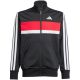 11. adidas Seasonal Essentials Tiberio 3-Stripes Jr JC7519 Trainingsanzug