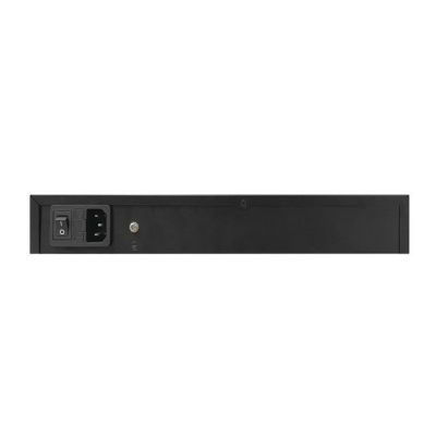 4. LANBERG Switch Rack 19" RSFE-24P-2C-360 24x 100MB PoE+/2x Combo Gigabit 360W