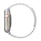 4. Uniq Revix Armband für Apple Watch 1/2/3/4/5/6/7/8/SE/SE2/Ultra 42/44/45/49 mm – lila-weiß