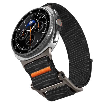 3. Spigen DuraPro Flex Armband für Samsung Galaxy Watch 40/44/46 mm - Schwarz
