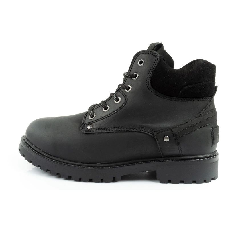 2. Wrangler Yuma Herrenstiefel Chelsea Boots Elegantes Leder Schwarz