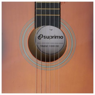 11. SUPRIMO CGS3 SB - 4/4 klassische Gitarre, Sunburst