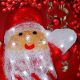 4. Dekorative Weihnachtsmannfigur, 50 LEDs, Höhe: 40 cm, Acryl