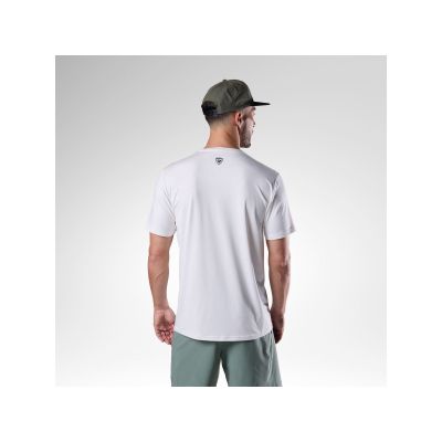 3. ROSSIGNOL M Graphic Active Tee Herren-T-Shirt Weiß