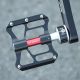 8. Rockbros K3462F-BK Abnehmbare Schnellspann-Fahrradpedale – Schwarz