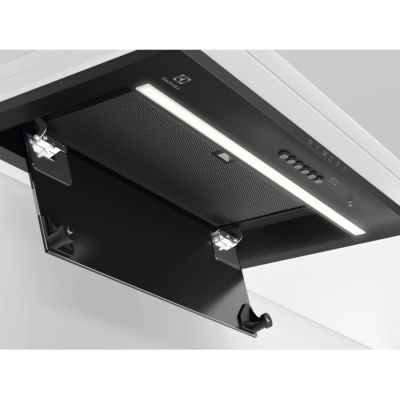 6. ELECTROLUX LFG815K Dunstabzugshaube 80 cm | 650 m³/h | Hob2Hood | LED | Schwarz
