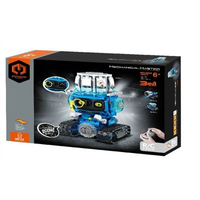 RC-programmierbare Roboterbausteine, programmierbarer 3-in-1-Roboter, 494 Teile