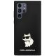 3. Karl Lagerfeld Choupette-Silikonhülle für Samsung Galaxy S24 Ultra – Schwarz